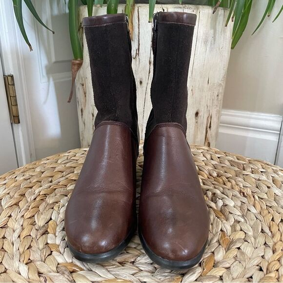 Eastland 100% Leather Comfy Women's Kiera Winter Boot Brown (Size 6) - Picture 6 of 13
